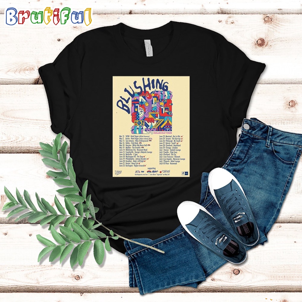Blushing Sugarcoat Tour 2024 T Shirt