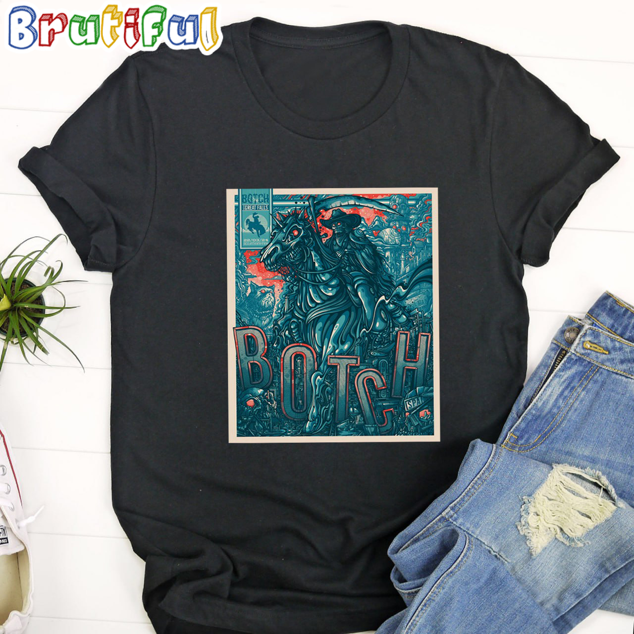 Botch Manchester New Century Hall 22 March 2024 T Shirt