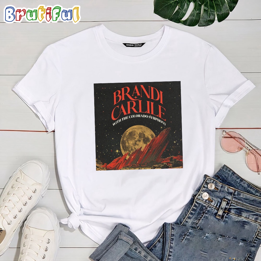 Brandi Carlile Featuring The Hanseroth Twins March 2024 Washington Dc The Anthem Tour T Shirt