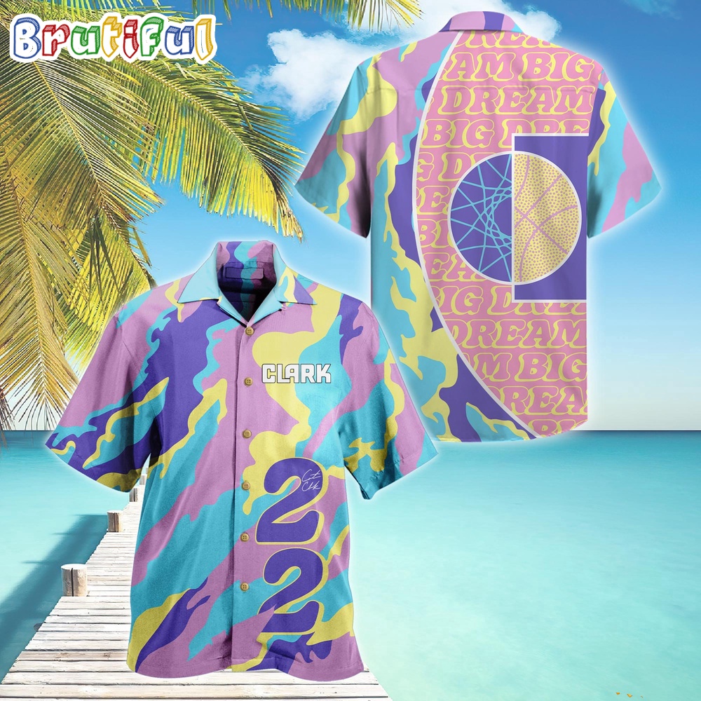 Caitlin Clark's Hawaiian Shirt Dream Big Aloha Shirt
