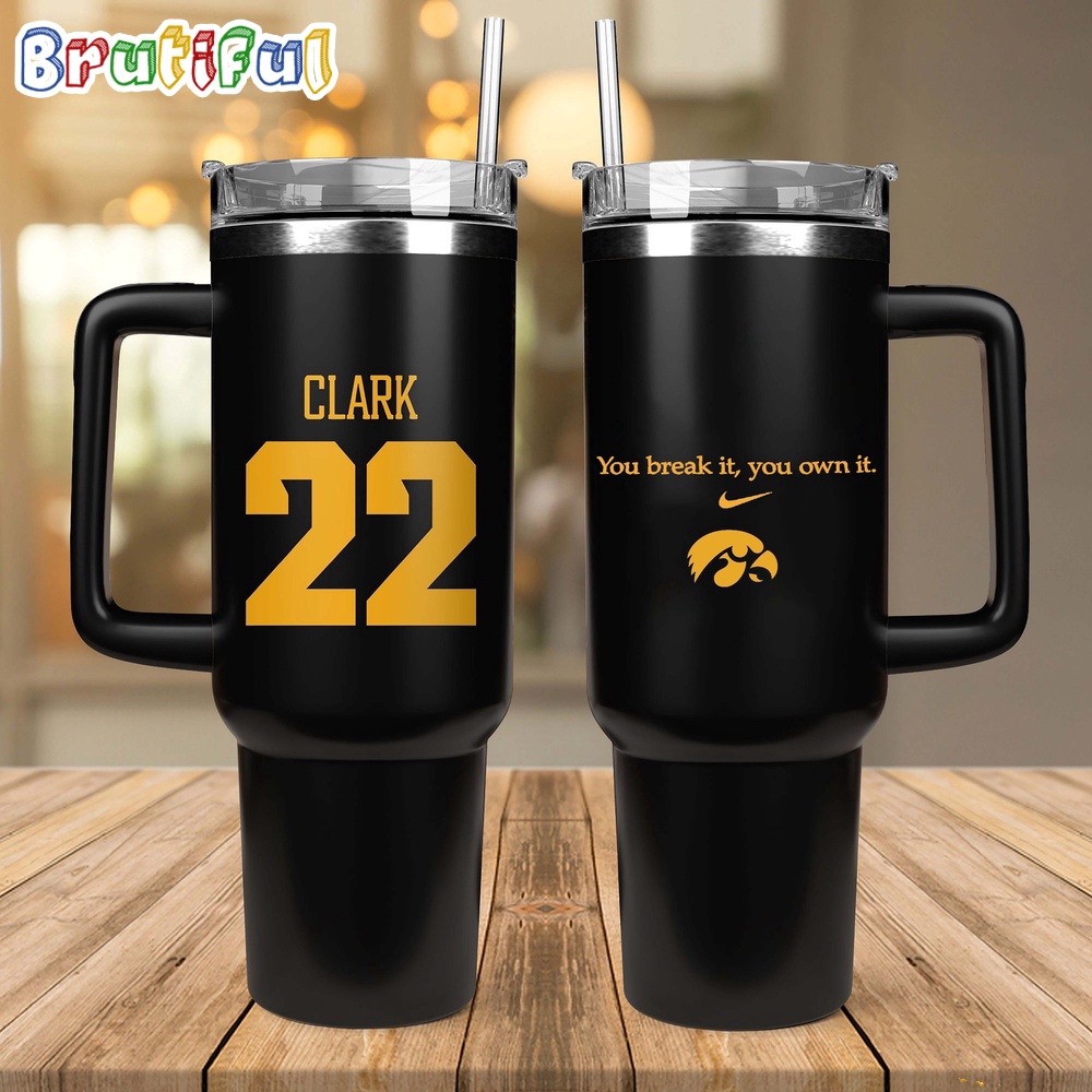 Caitlin Clark Iowa Hawkeyes Womens Basketball Stanley Tumbler