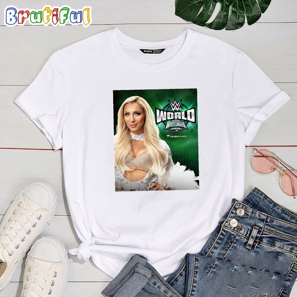 Charlotte Flair WWE World WrestleMania XL T Shirt