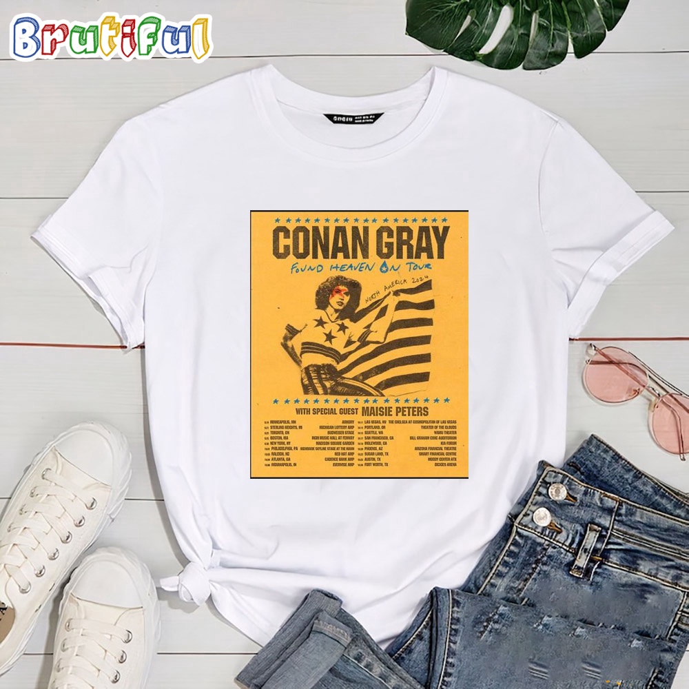 Conan Gray Found Heaven On Tour 2024 T Shirt