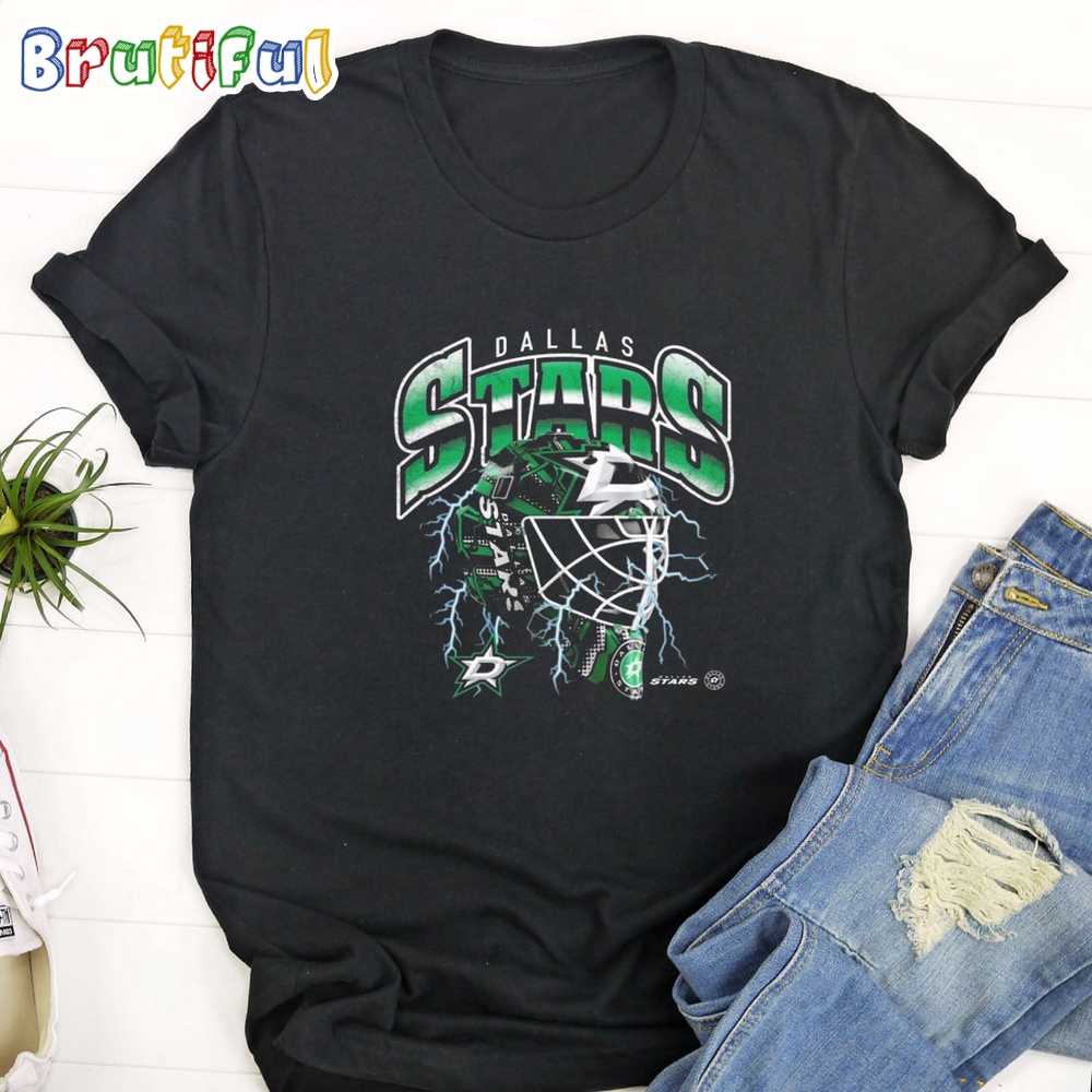 Crease Lightning Tee Dallas Stars T Shirt
