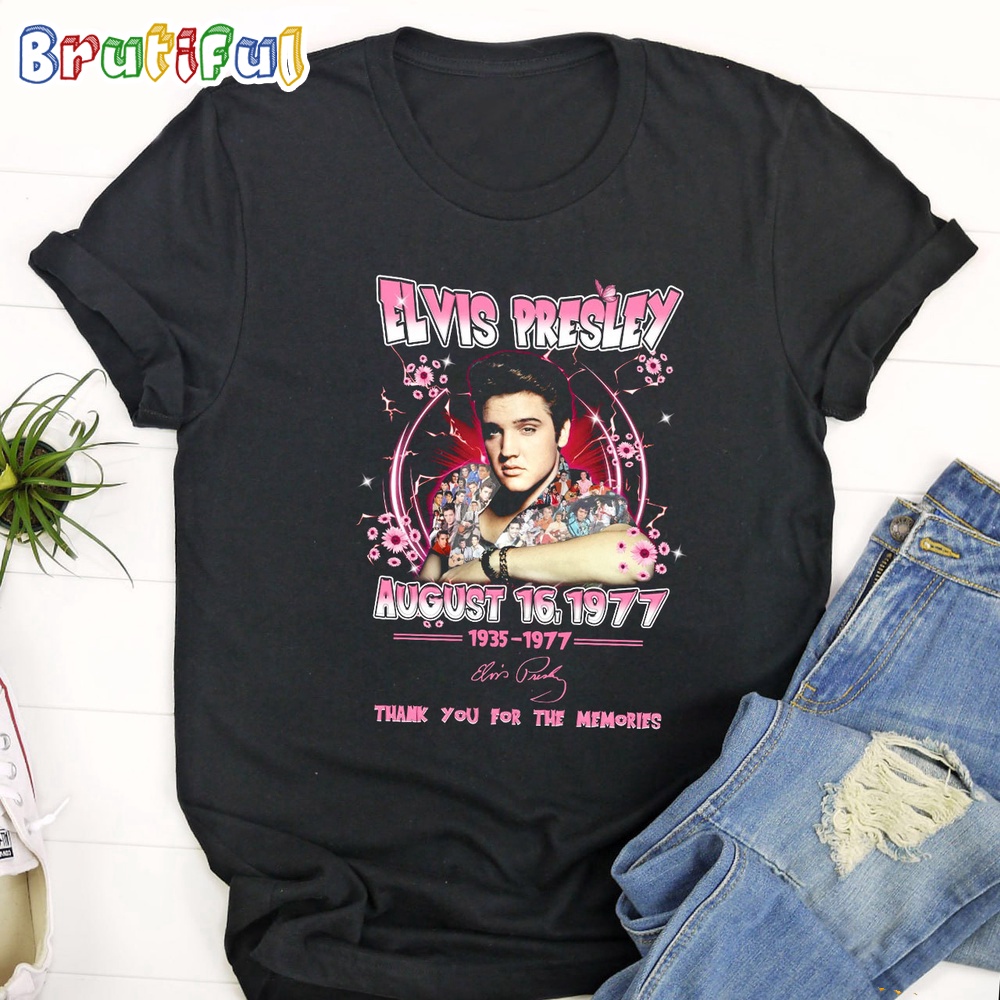 Elvis Presley Presley August 16 1977 T Shirt