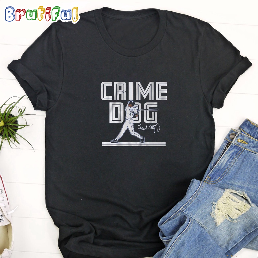 Fred Mcgriff Crime Dog Toronto T Shirt
