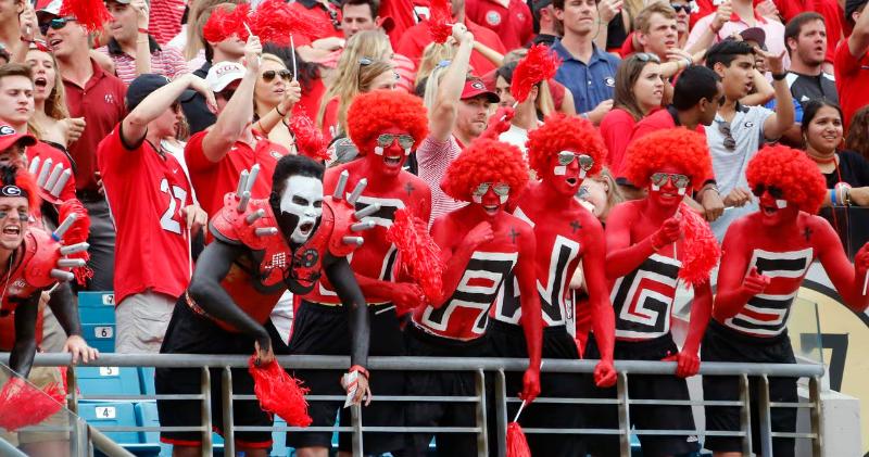 Georgia Bulldogs fans