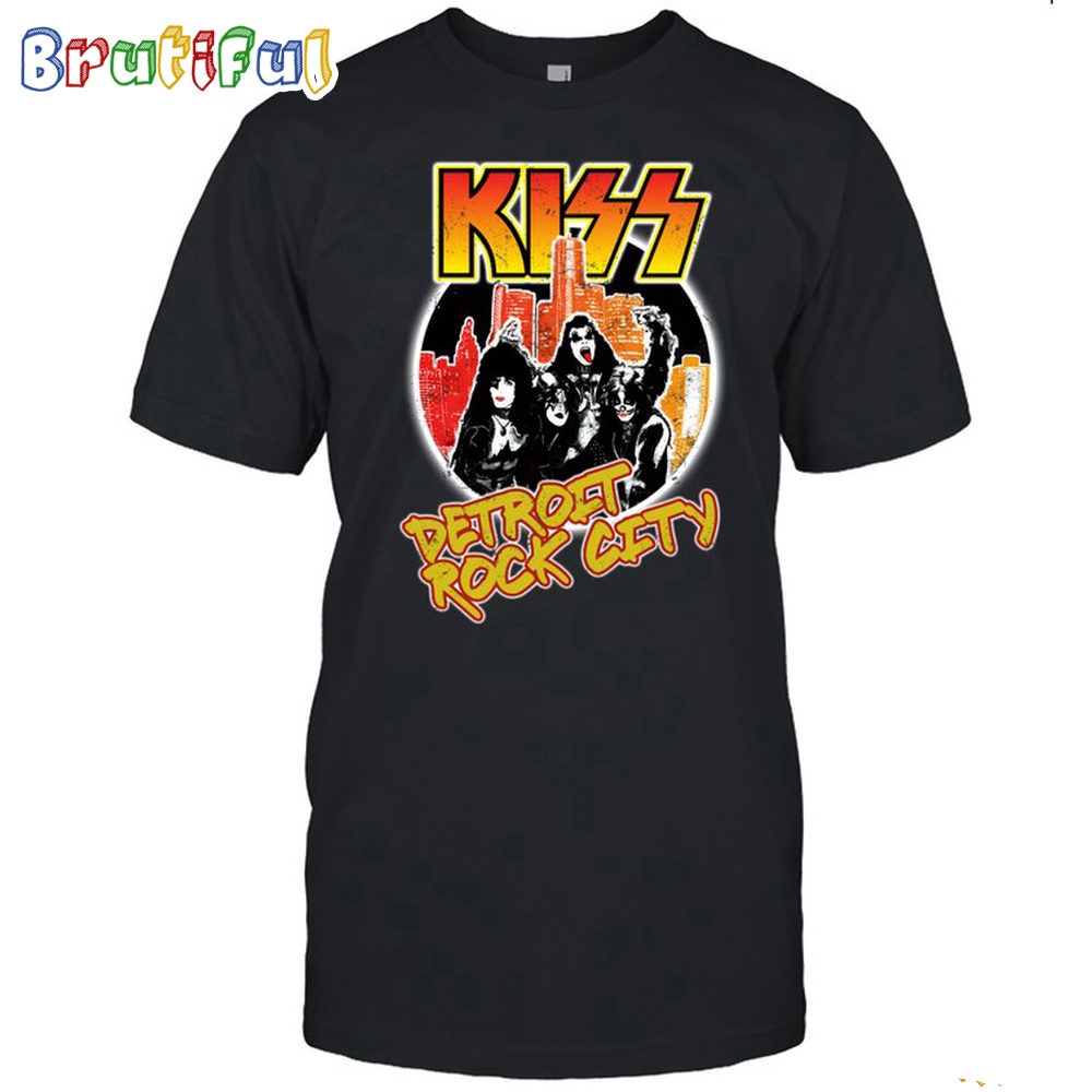 Kiss Band Detroit Rock City T Shirt