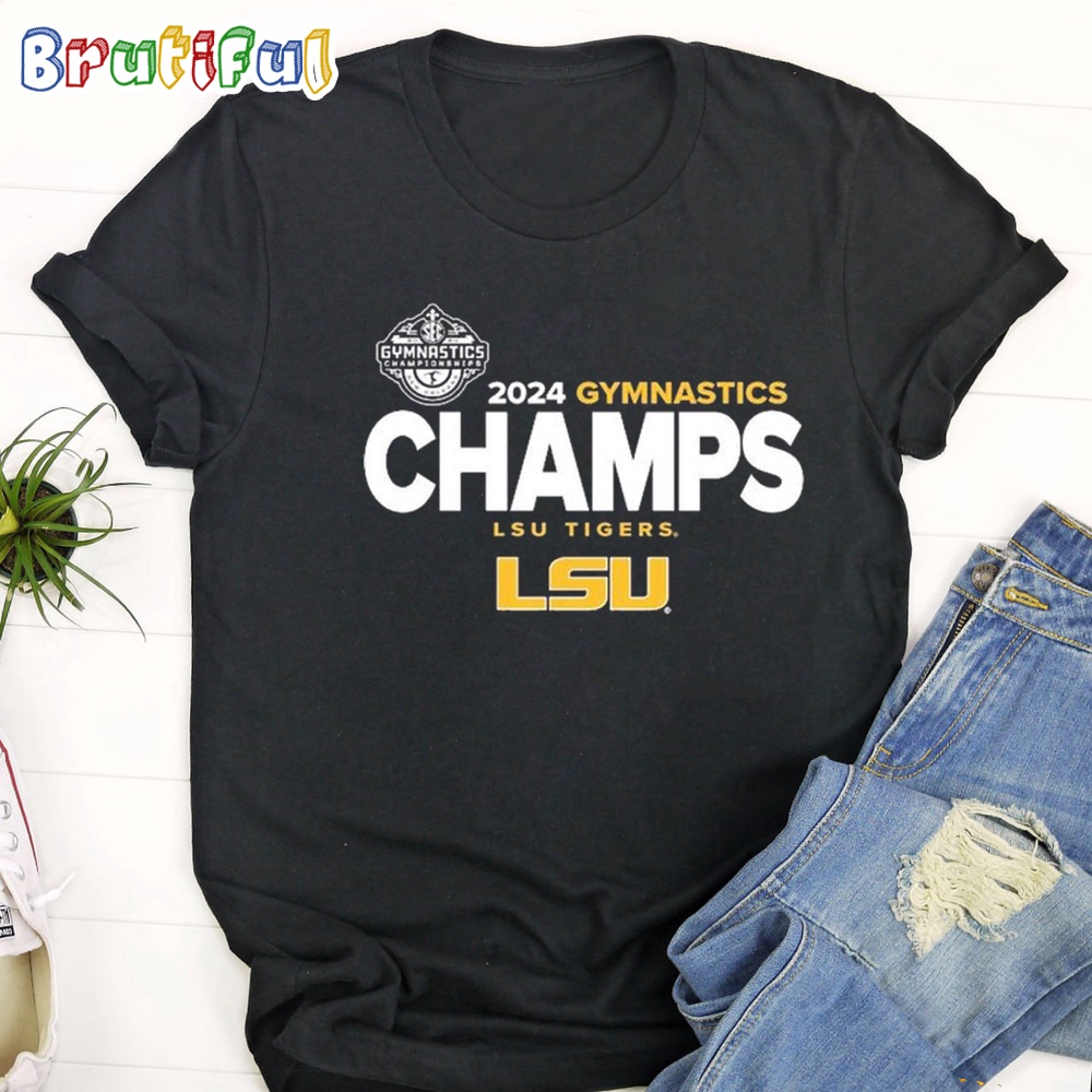 LSU Tigers 2024 SEC Women's Gymnastics Tournament Champions T Shirt