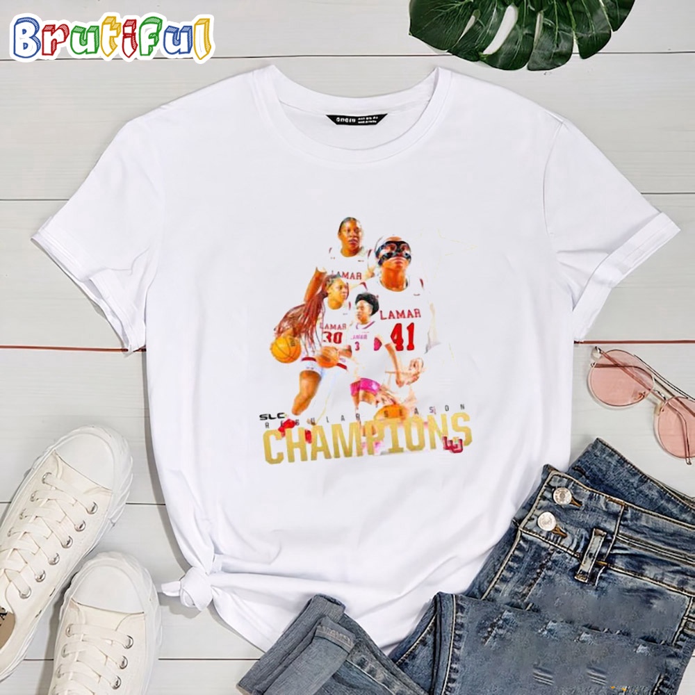 Lamar Cardinals Slc Regular Season Champions T Shirt