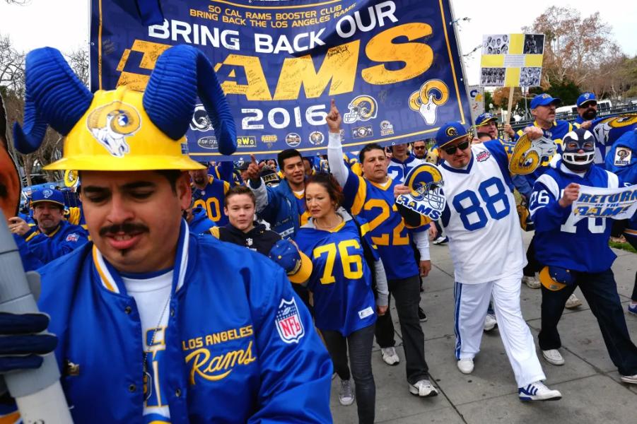 Los Angeles Rams Fans
