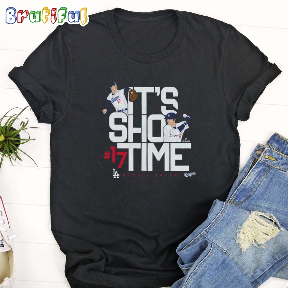MLB Team Toddler Los Angeles Dodgers Shohei Ohtani Blue T Shirt