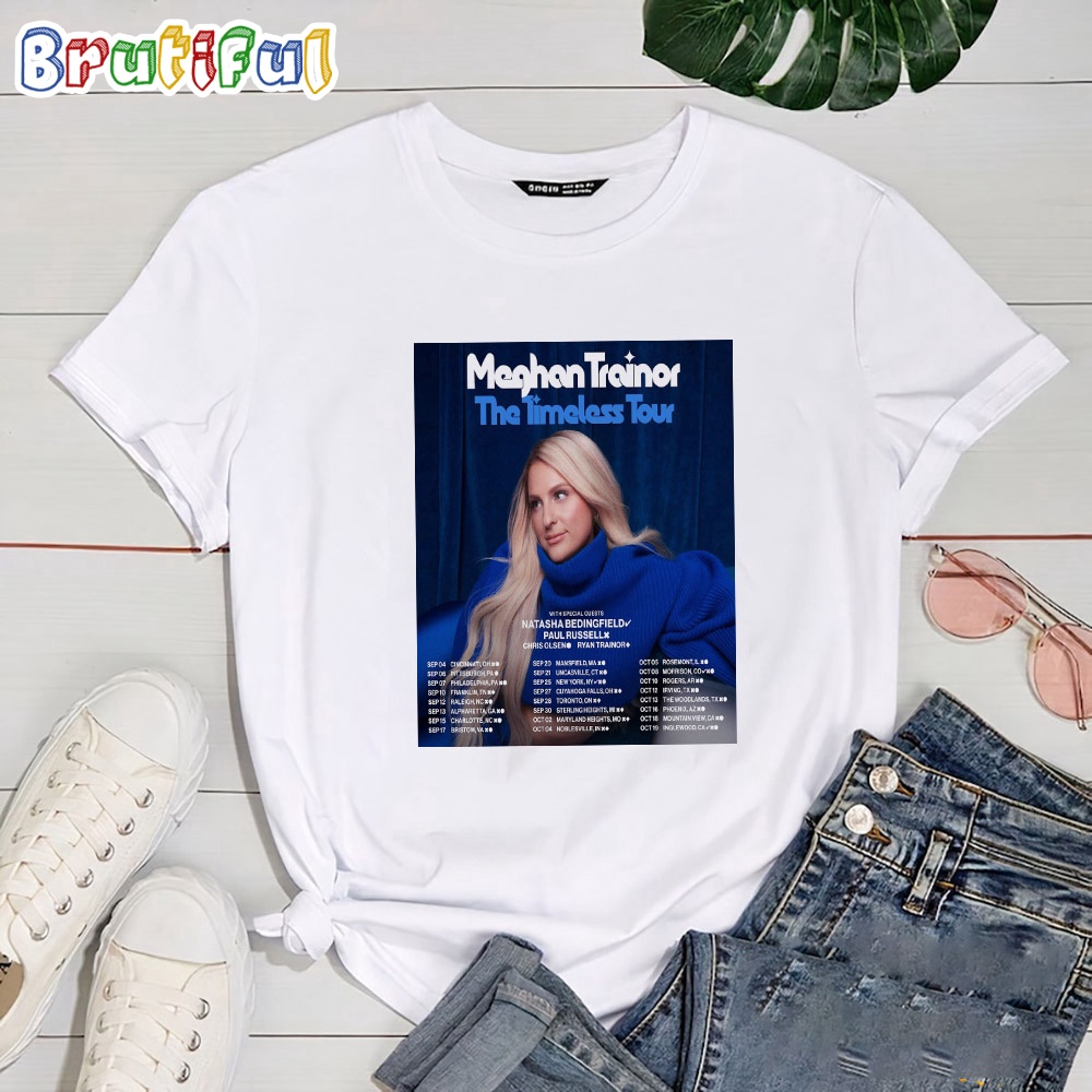 Meghan Trainor The Timeless Tour 2024 T Shirt