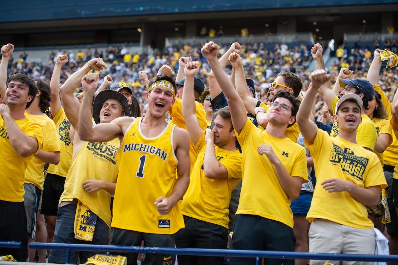 Michigan Wolverines fan