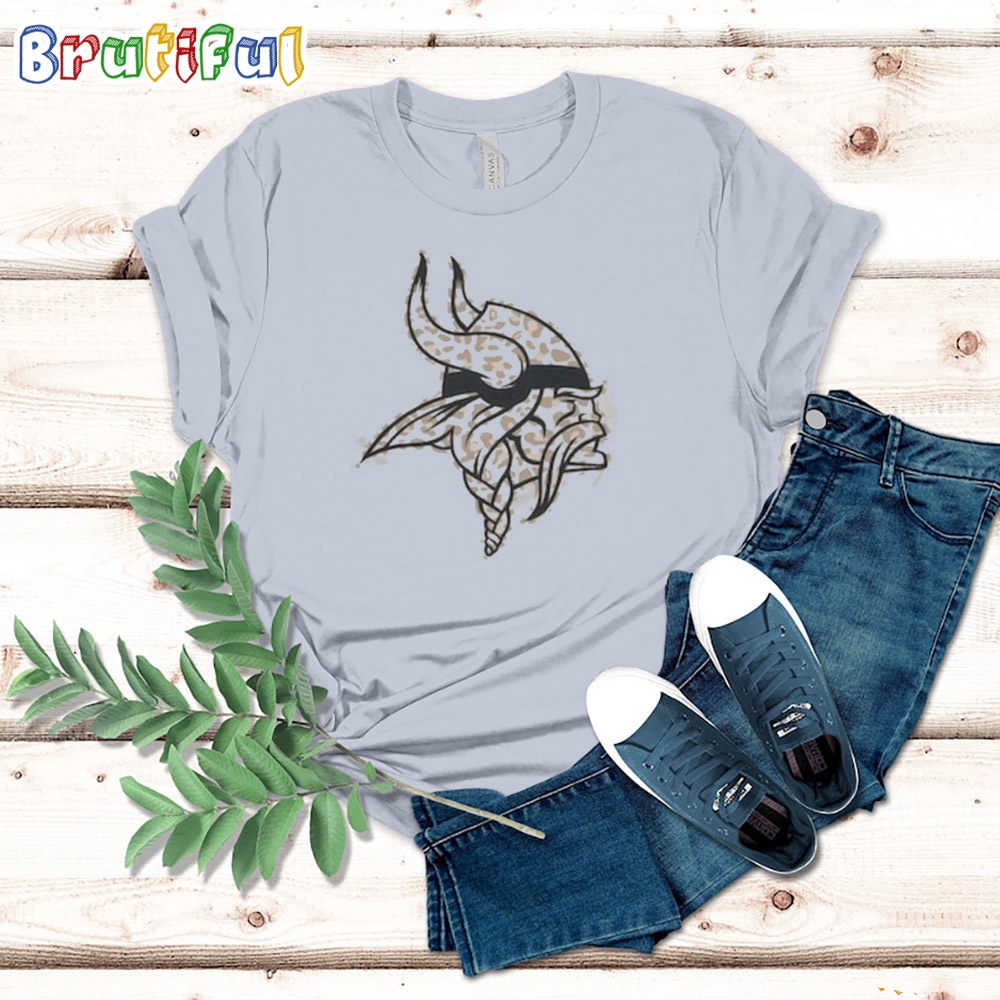 Minnesota Vikings Womens 47 Cream Panthera Frankie T Shirt