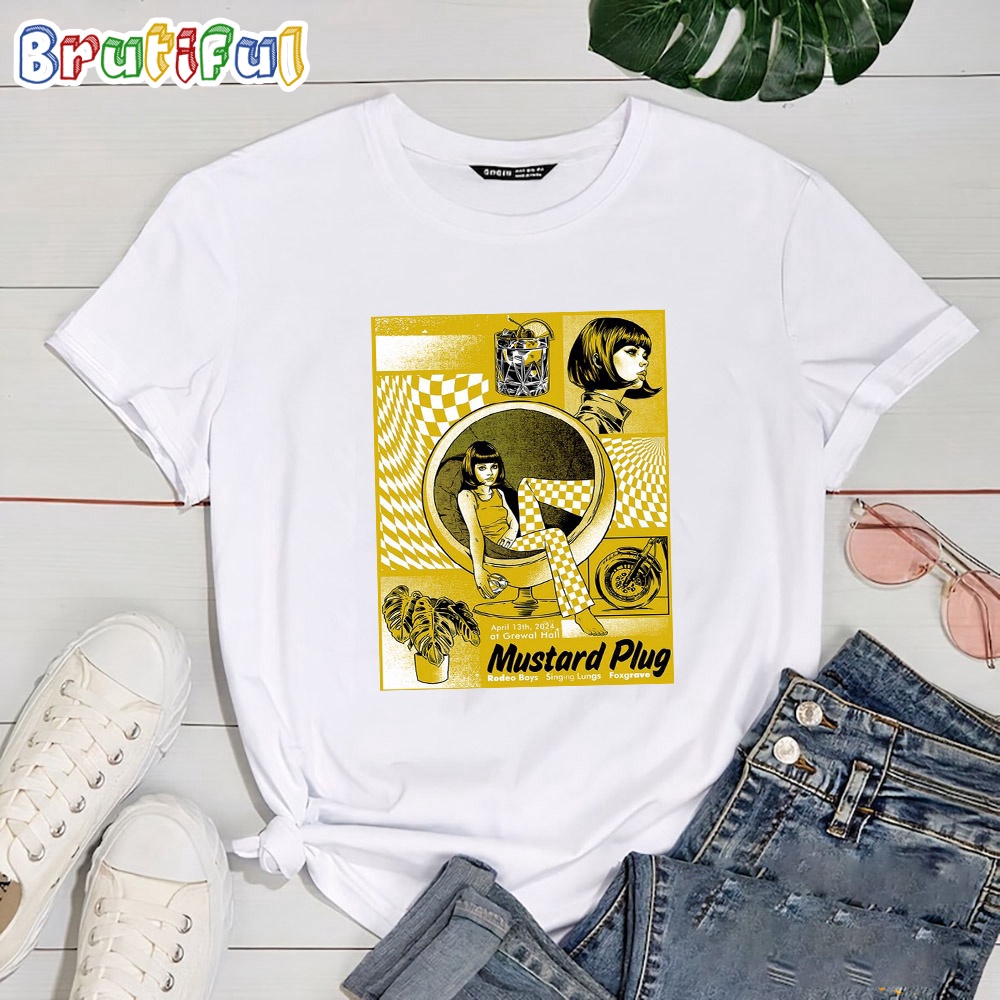 Mustard Plug April 2024 Grewal Hall Lansing Mi T Shirt