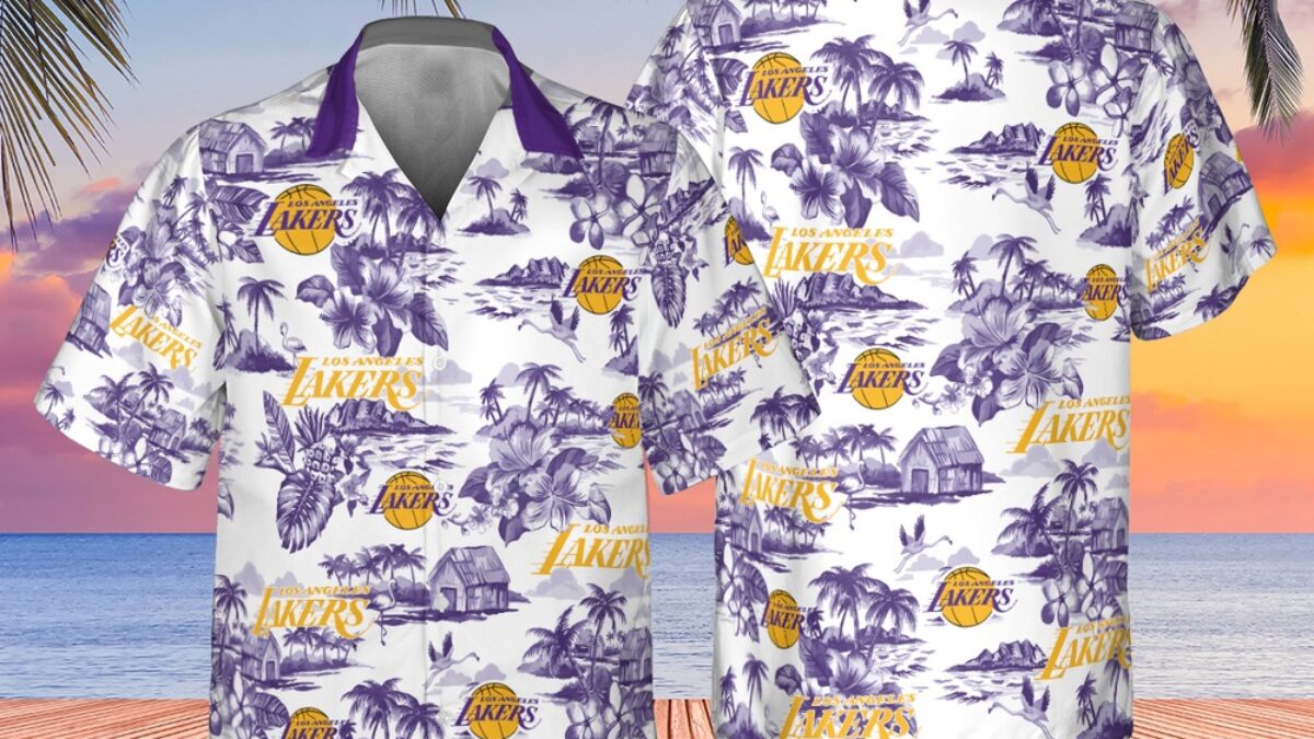 NBA Los Angeles Lakers Hawaiian Shirt Special Floral Island