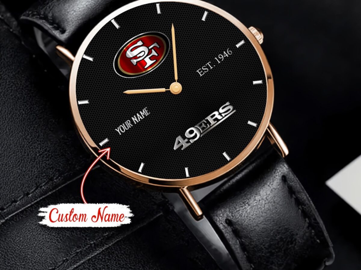 San Francisco 49ers NFL Watch Genuine Leath… 0122702001?pgw=1&pgwact=1 main image 2