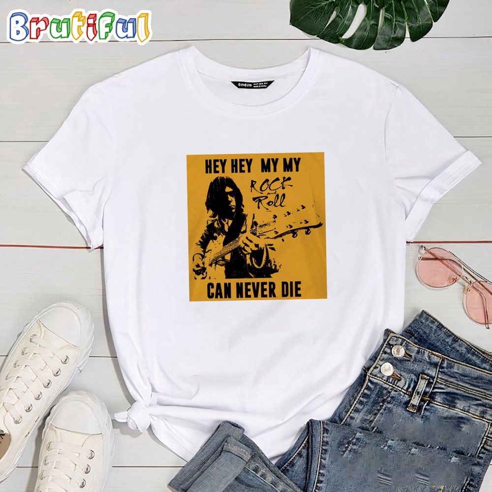 Neil Young Can Never Die New T Shirt