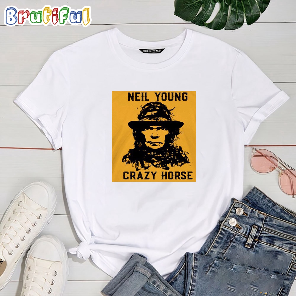Neil Young Crazy Horse New T Shirt