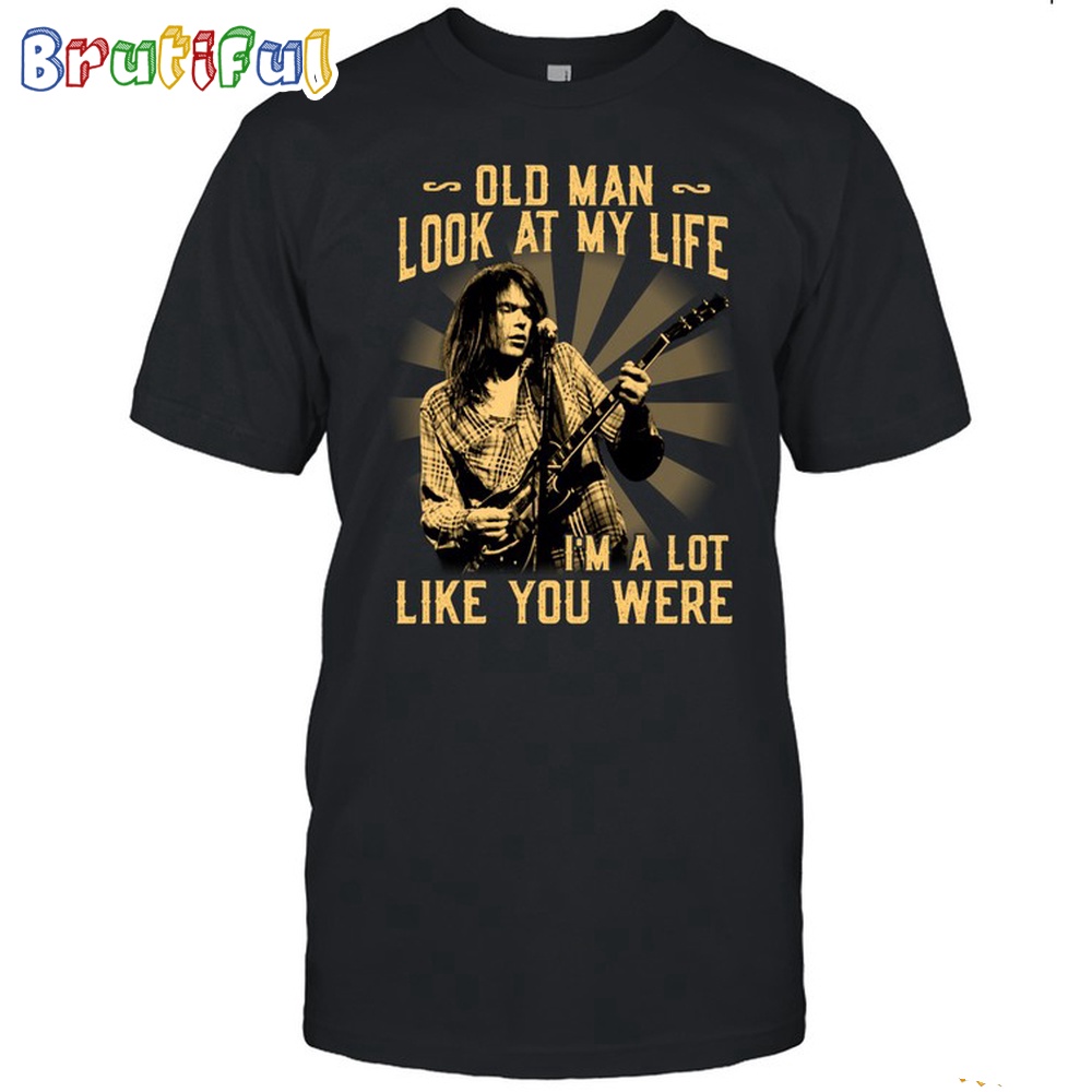 Neil Young I Am A Lot Like You Were T Shirt