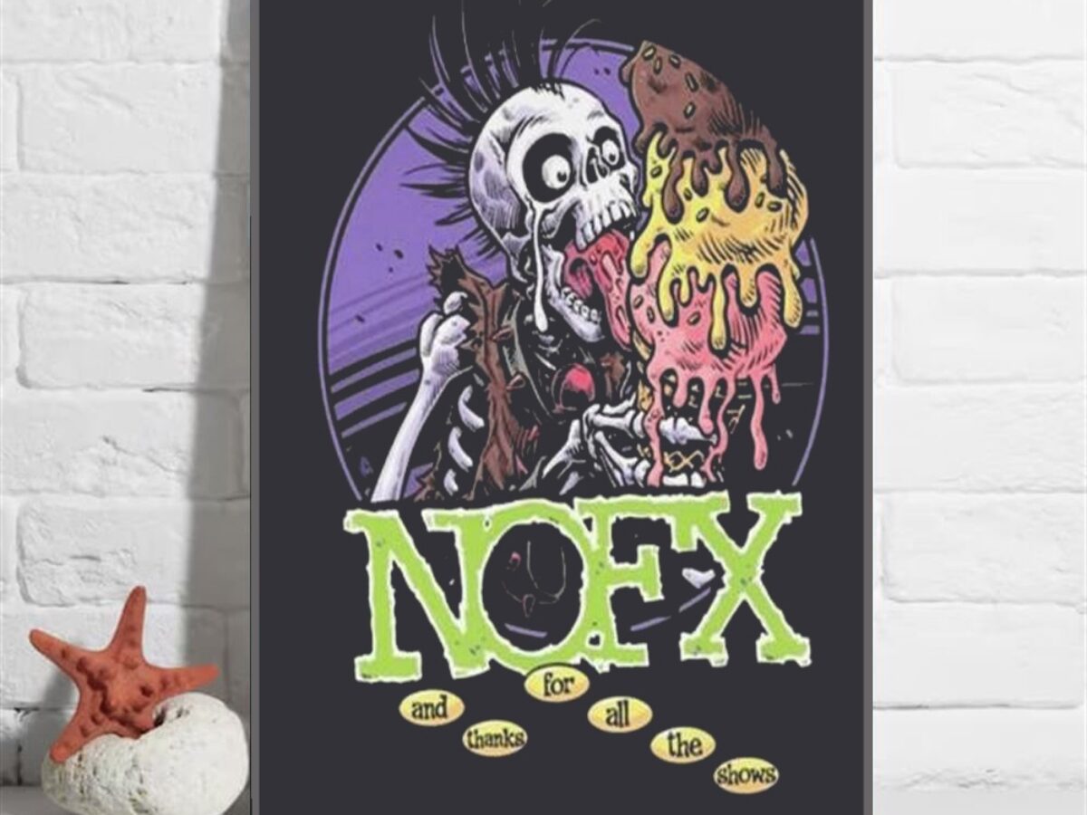 00s デッドストック NOFX 大判ポスター Nofx-Big-Cream-Tour-Japan-2024