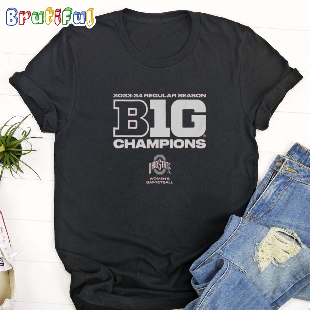 Ohio State WBB 2024 B1G Regular Season Champions T Shirt