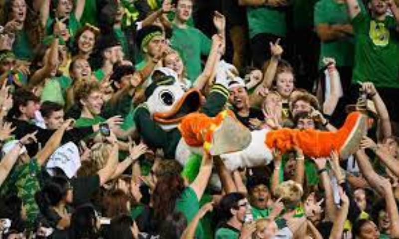 Oregon Ducks fans