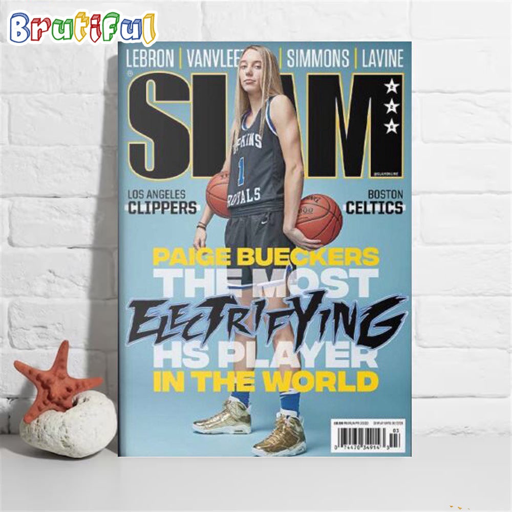 Paige Bueckers The Most Electrifying Hs Player In The World Poster Canvas