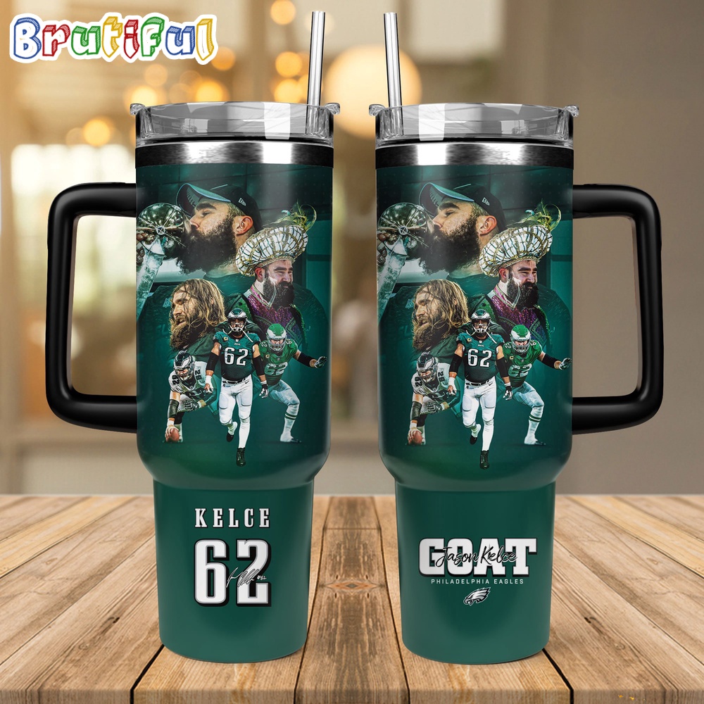 Philadelphia Eagles Goat Jason Kelce Stanley Tumbler 1 1