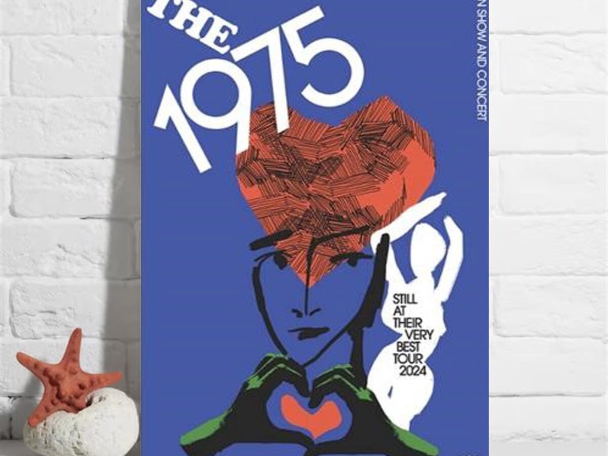 The 1975 Still At Their Very Best Tour 2024 Le Zenith Paris Poster