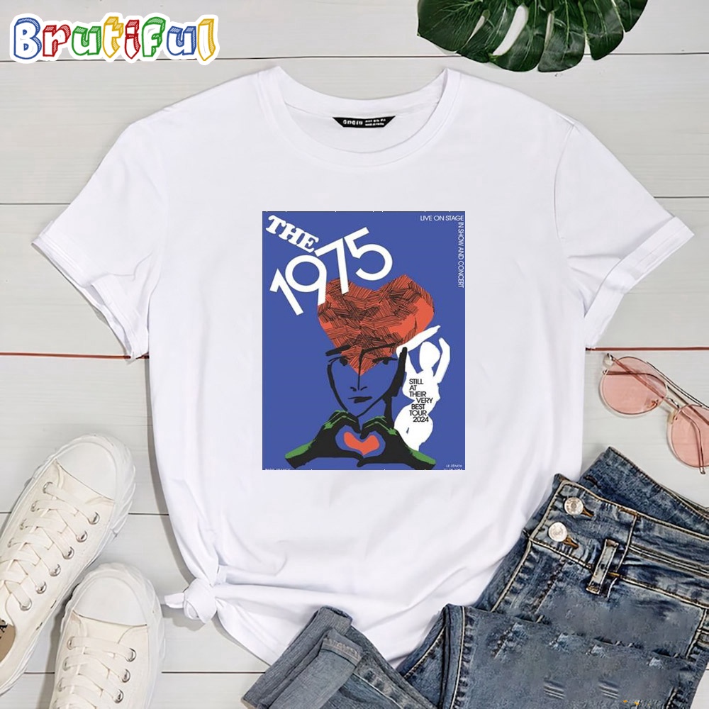 The 1975 Still At Their Very Best Tour 2024 Le Zenith Paris T Shirt