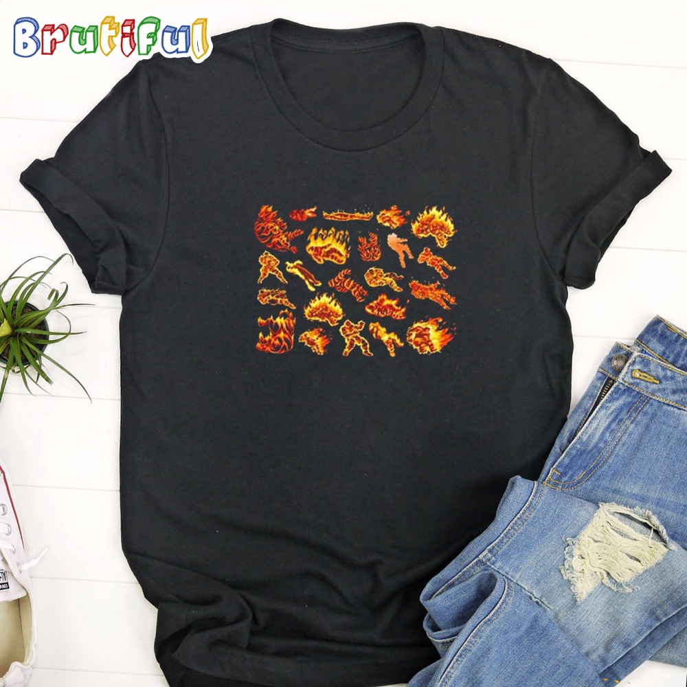 The Flaming Human Unisex T Shirt