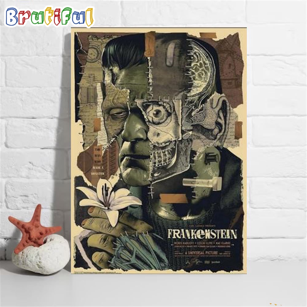 The Monster Demands A Mate Frankenstein Poster Canvas