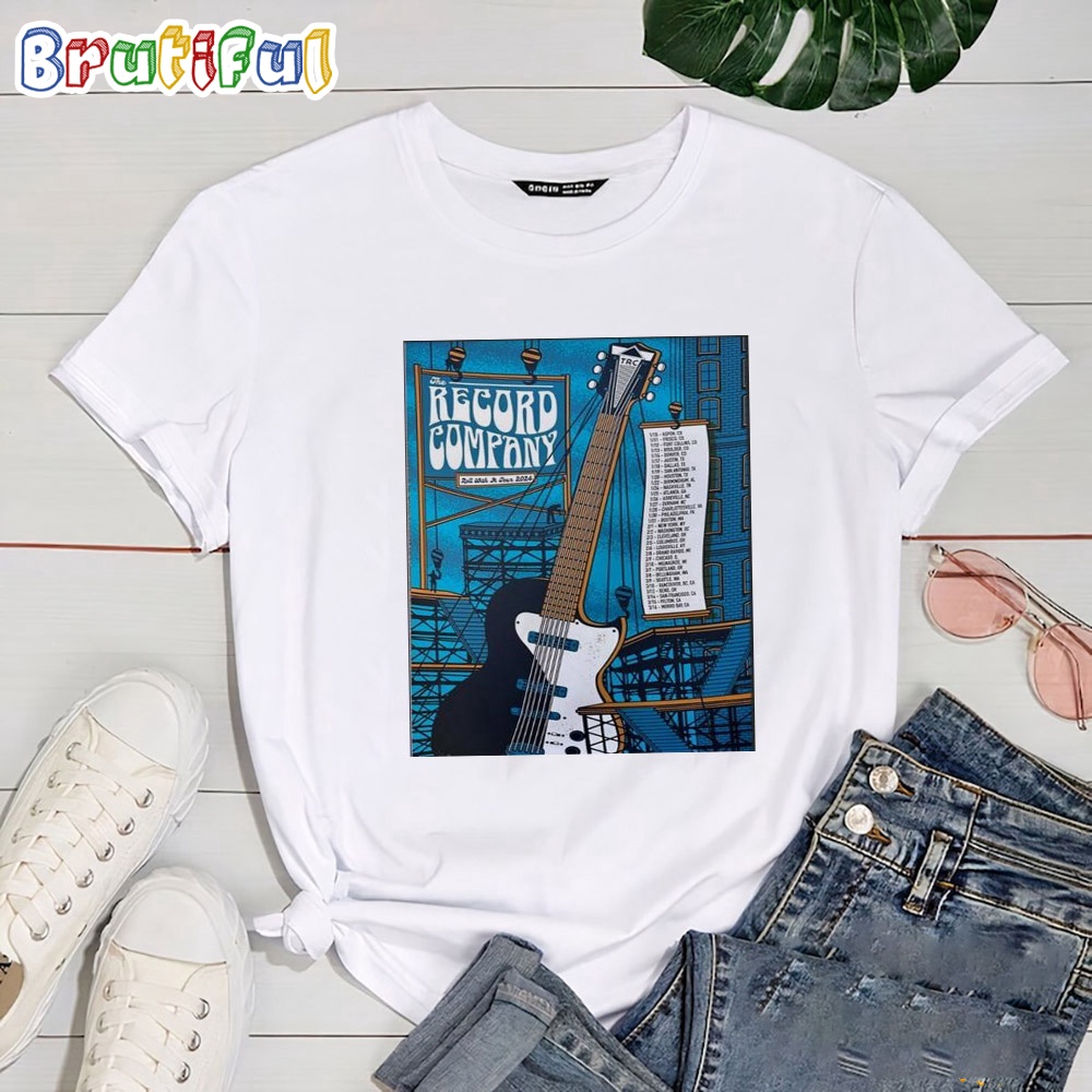 The Record Company Roll With Tour 2024 Unisex T Shirt