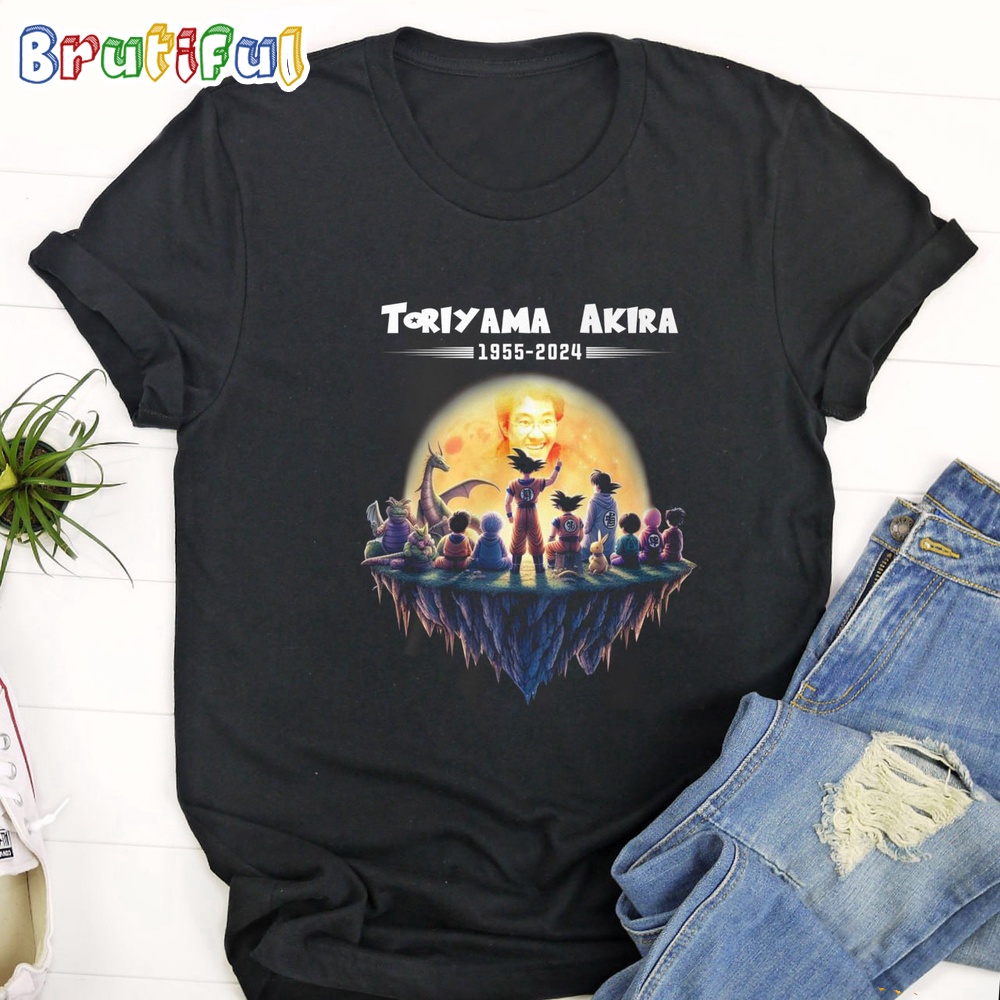 Toriyama Akira 1955-2024 Dragon Ball T Shirt