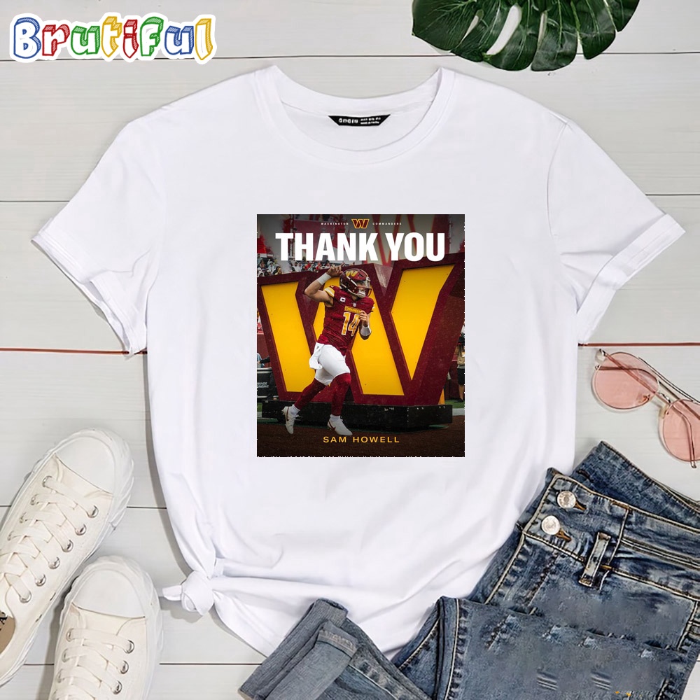 Washington Commanders Thank You Sam Howell Good Luck In Seattle T Shirt