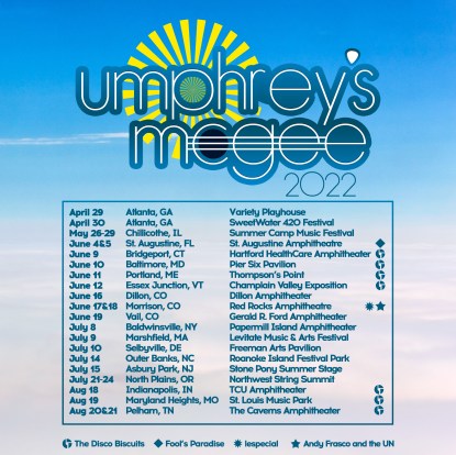 Upcoming Umphrey