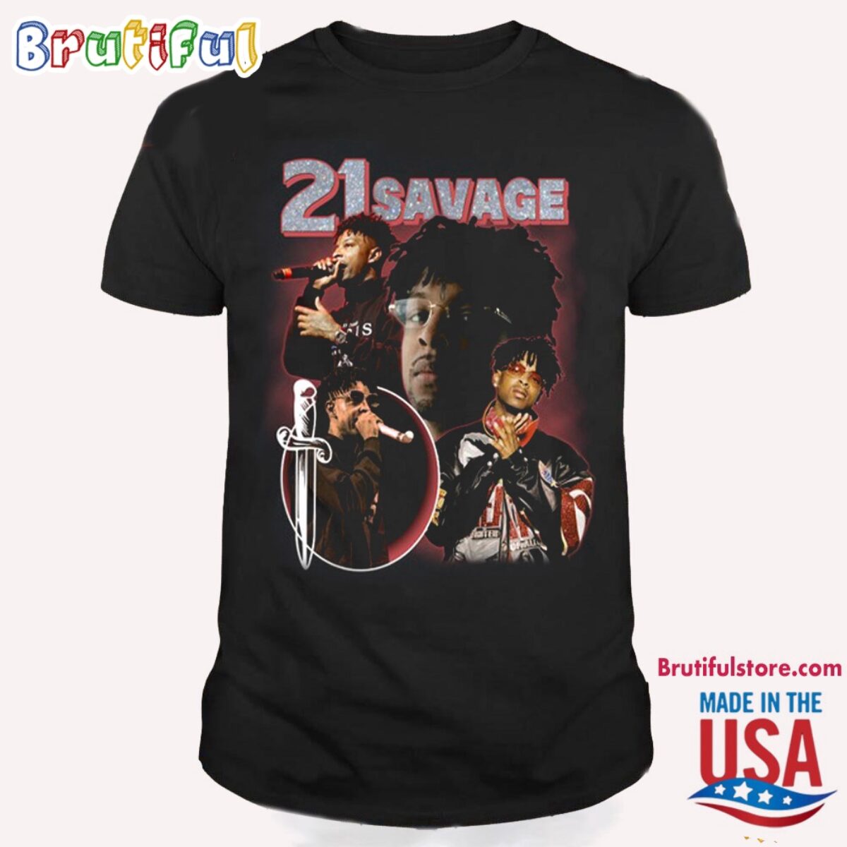 21 Savage Tour 2024 T Shirt