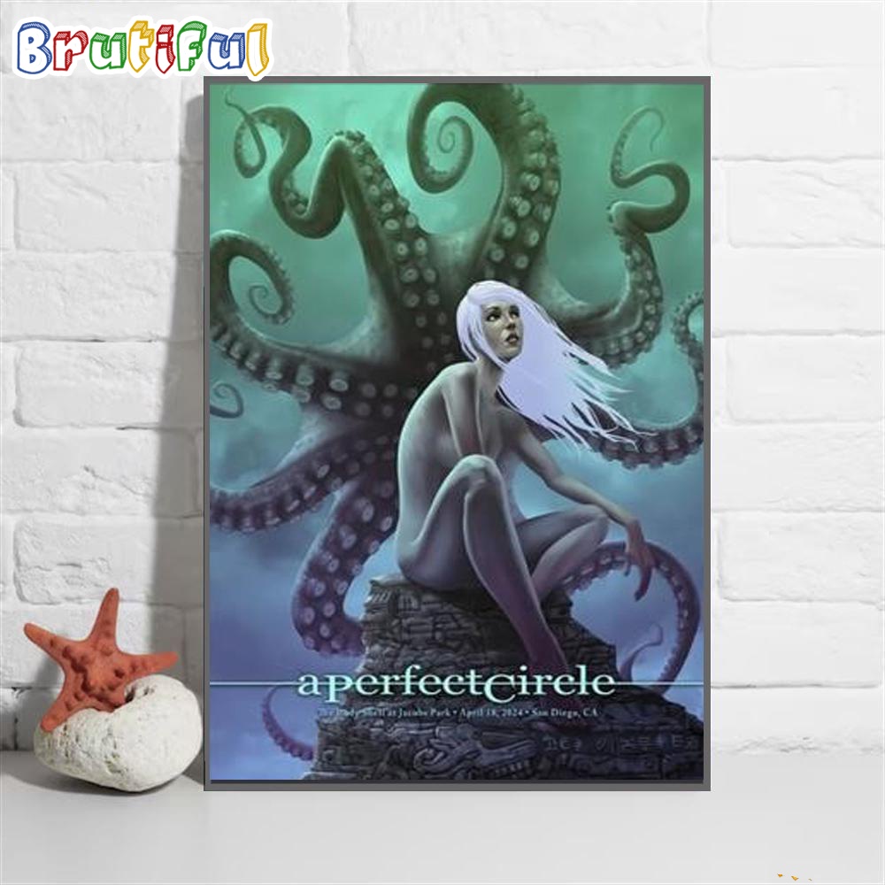 A Perfect Circle The Rady Shell At Jacobs Park San Diego Ca April 2024 Wall Art Poster Canvas
