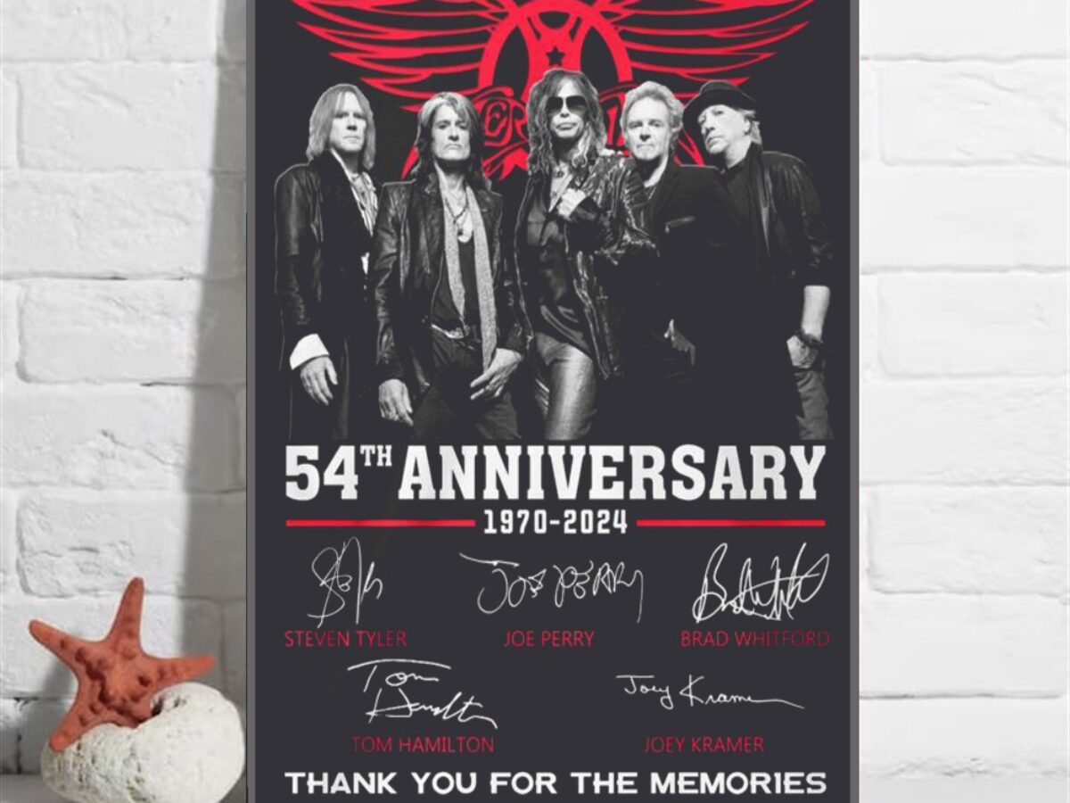 Aerosmith Peace Out Tour 50th Anniversary Thank You For The