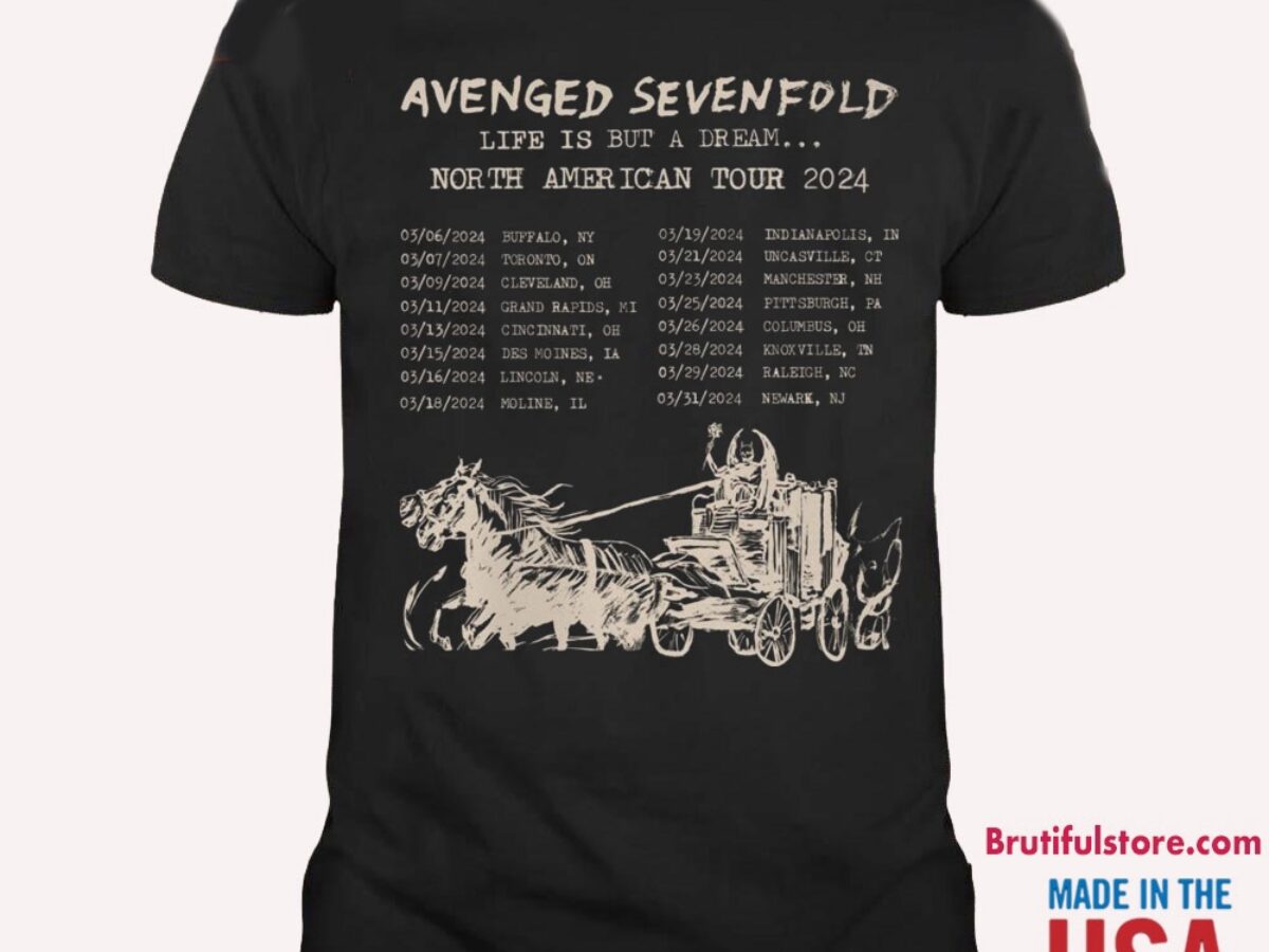 Avenged Sevenfold Life But A Dream North American Tour 2024