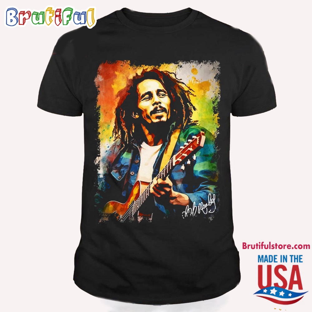 Bob Marley T Shirt Bob Marley Love And Rock Unisex T Shirt