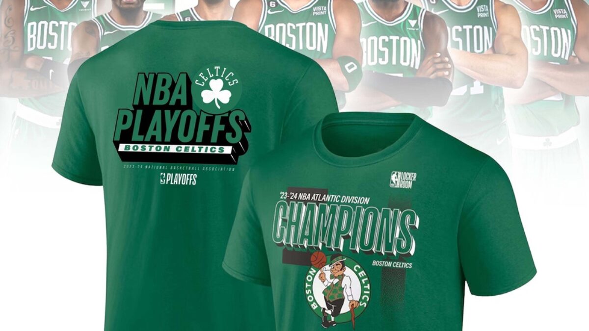 Boston Celtics 2024 Atlantic Division Champions T Shirt