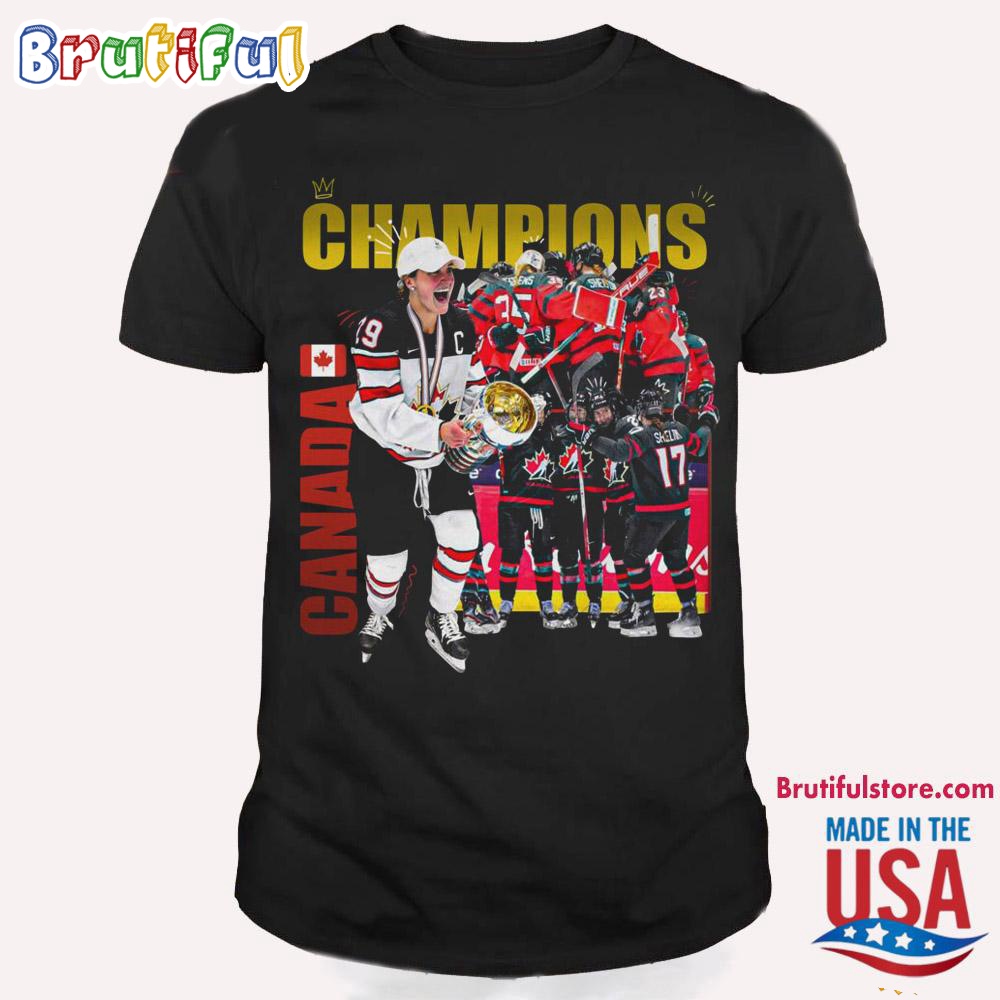 Canada Champions IIHF Women's World Championship 2024 T Shirt