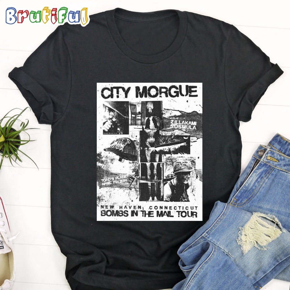 City Morgue Toad's Place New Haven Ct April 2024 T Shirt