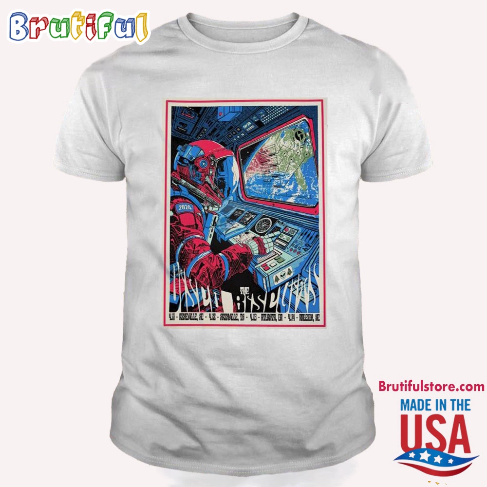 Disco Biscuits April 2024 The Orange Peel Asheville Tour T Shirt