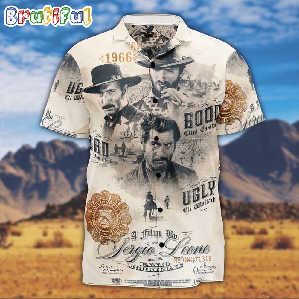 Film The Good Bad And Ugly Hawaiian Shirt