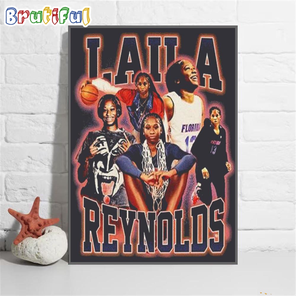 Florida Gators Ncaa Women's Basketball Laila Reynolds Wall Art Poter Canvas