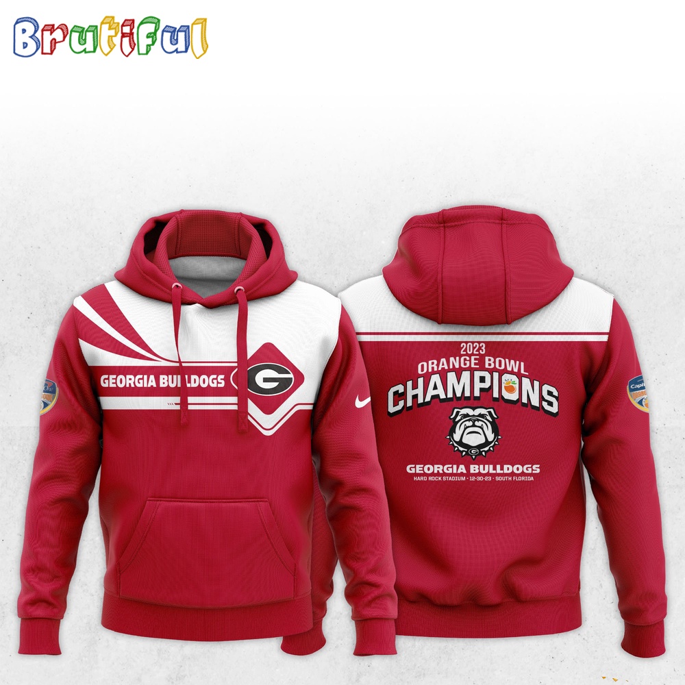 Georgia Bulldogs 2023 Orange Bowl Champions Hoodie Georgia Bulldogs 2023 Orange Bowl Champions Shirt